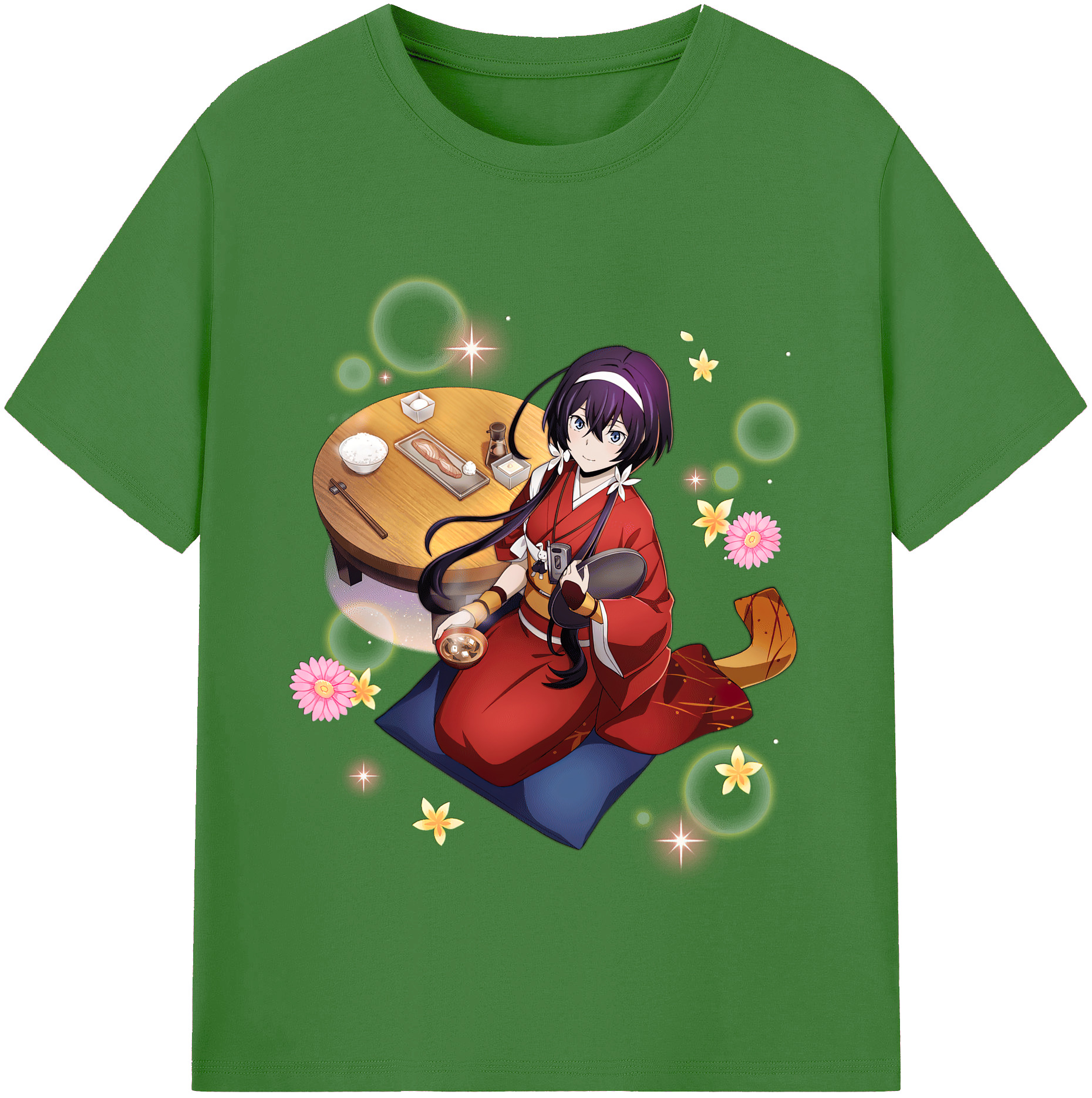 （画像用） 文豪ストレイドッグス Bungo Stray Dogs レディースカジュアルプリントTシャツ（綿100％）